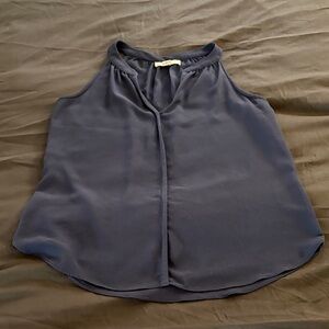 EUC C&E Navy Sleeveless Blouse-S